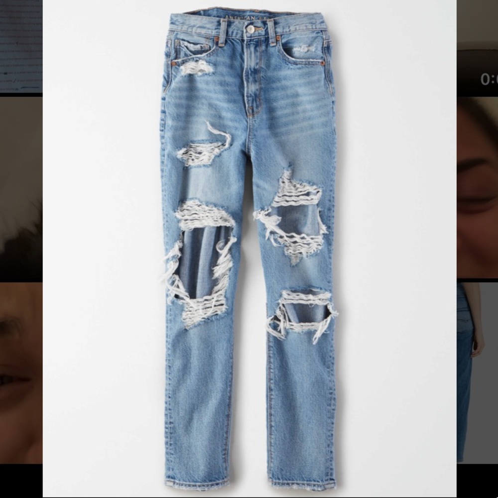American eagle distressed jeans